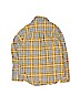 Baby Gap 100% Cotton Plaid Orange Long Sleeve Button-Down Shirt Size 5 - photo 2
