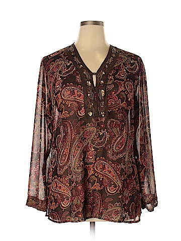 White Stag Long Sleeve Blouse (view 1)