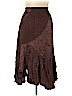 Pleats Collection 100% Polyester Brown Casual Skirt Size 1X - photo 1