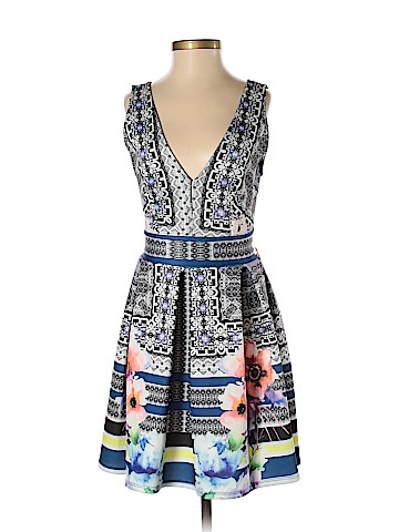 Aqua Casual Dress (view 1)