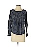 Lucky Brand Blue Long Sleeve Top Size S - photo 1