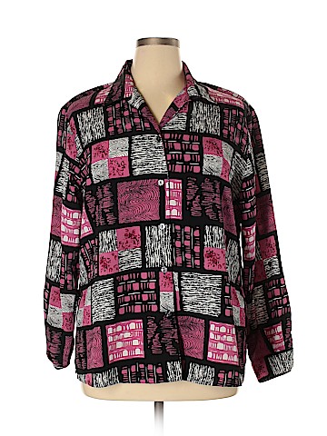 Notations Long Sleeve Blouse (view 1)