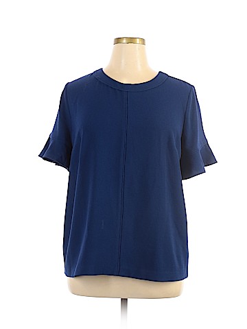 Lark & Ro Short Sleeve Blouse (view 1)