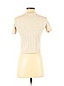 Zara Tan Short Sleeve Top Size S - photo 2