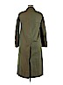 Burberry 100% Cotton Green Trenchcoat Size S - photo 2