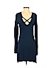 Free People Blue Casual Dress Size S - photo 1