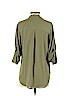 Mossimo 100% Polyester Green 3/4 Sleeve Blouse Size S - photo 2