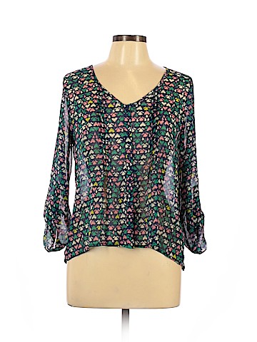 Mossimo Long Sleeve Button-Down Shirt (view 1)