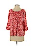 MICHAEL Michael Kors Red 3/4 Sleeve Top Size S - photo 1