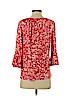 MICHAEL Michael Kors Red 3/4 Sleeve Top Size S - photo 2