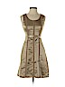 Club Monaco 100% Nylon Brown Casual Dress Size 00 - photo 1