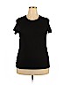 Danskin Now Black Short Sleeve T-Shirt Size XXL - photo 1