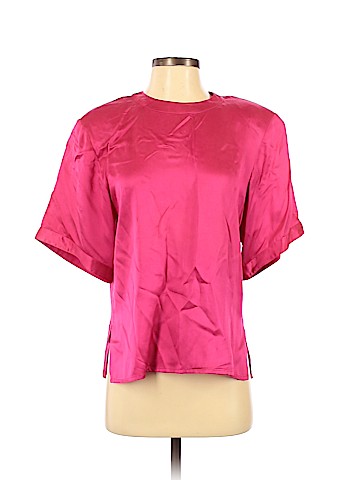 Doncaster Short Sleeve Silk Top (view 1)