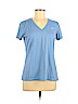 Nike 100% Polyester Blue Active T-Shirt Size M - photo 1