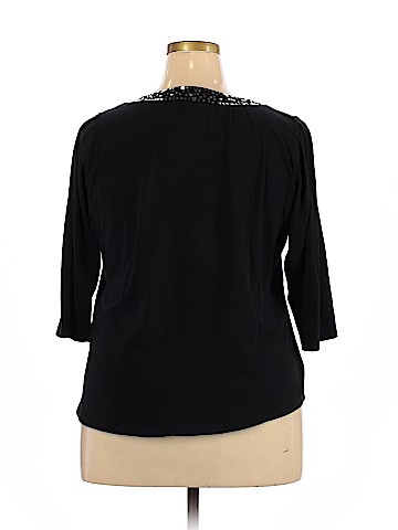 Caslon Long Sleeve Top (view 2)