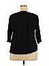 Caslon Black Long Sleeve Top Size 2X - photo 2