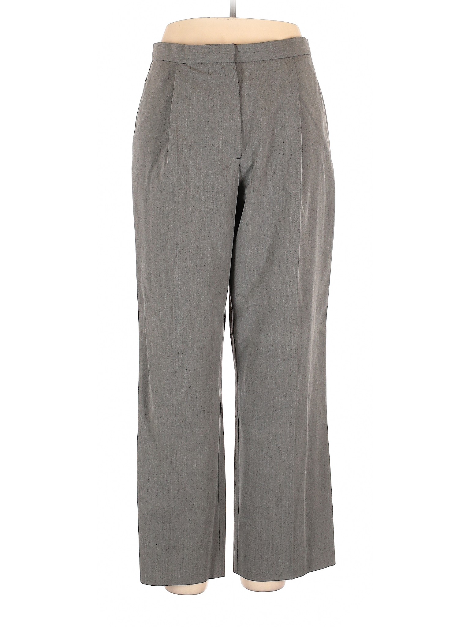 Liz Claiborne Women Gray Dress Pants 14 Petites | eBay