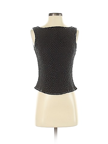 Adrianna Papell Sleeveless Silk Top (view 1)