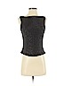 Adrianna Papell 100% Silk Black Sleeveless Silk Top Size S (petite) - photo 1