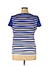 Liz Claiborne Blue Short Sleeve T-Shirt Size XL - photo 2