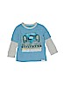 Baby Gap 100% Cotton Blue Long Sleeve T-Shirt Size 3 - photo 1