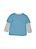 Baby Gap 100% Cotton Blue Long Sleeve T-Shirt Size 3 - photo 2