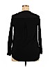 Ava & Viv Black Long Sleeve Blouse Size 1X - photo 2