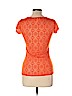 Derek Heart Orange Short Sleeve Top Size L - photo 2
