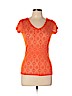 Derek Heart Orange Short Sleeve Top Size L - photo 1