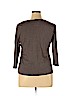 Talbots Brown 3/4 Sleeve T-Shirt Size XL - photo 2