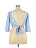 Unbranded Blue 3/4 Sleeve Blouse Size 2X - photo 2