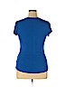 Candie's Blue Short Sleeve Top Size XL - photo 2