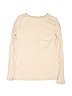 Blu Pony Vintage 100% Cotton Tan Long Sleeve T-Shirt Size 8 - photo 2