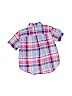 Ralph Lauren 100% Cotton Blue Short Sleeve Button-Down Shirt 12-18 MO / 18 MO - photo 2