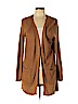 Pink Rose 100% Acrylic Tan Cardigan Size L - photo 1