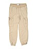 Old Navy 100% Cotton Solid Tan Cargo Pants Size 8 - photo 1