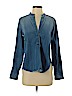 Vince. Blue Long Sleeve Blouse Size 4 - photo 1