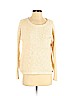 Roxy 100% Cotton Ivory Pullover Sweater Size S - photo 1