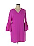 Banana Republic 100% Polyester Pink Casual Dress Size 14 (petite) - photo 1