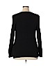 Ann Taylor LOFT Black Pullover Sweater Size XL - photo 2