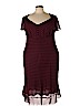 Assorted Brands 100% Polyester Purple Casual Dress Size 24 - photo 1