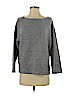 Eileen Fisher Gray Wool Pullover Sweater Size S - photo 1