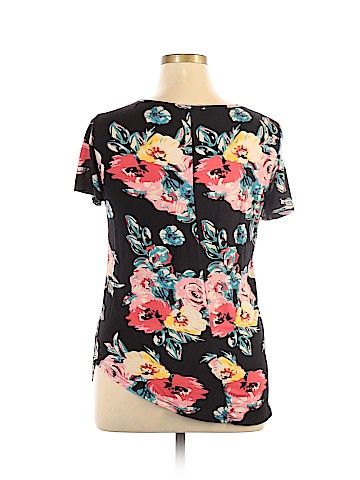 Ticked Teal Short Sleeve T-Shirt (view 2)