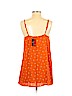 Forever 21 100% Rayon Orange Sleeveless Blouse Size S - photo 2