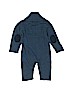 Andy & Evan 100% Cotton Blue Long Sleeve Outfit Size 6-9 mo - photo 2