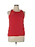 Skies Are Blue 100% Polyester Red Sleeveless Blouse Size XL - photo 1