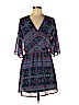 Charlotte Russe 100% Polyester Blue Casual Dress Size M - photo 1