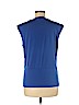 Ellen Tracy Blue Sleeveless Top Size L - photo 2