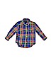 Ralph Lauren 100% Cotton Blue Long Sleeve Button-Down Shirt Size 2T - photo 1