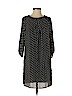 H&M 100% Polyester Black Casual Dress Size 2 - photo 1